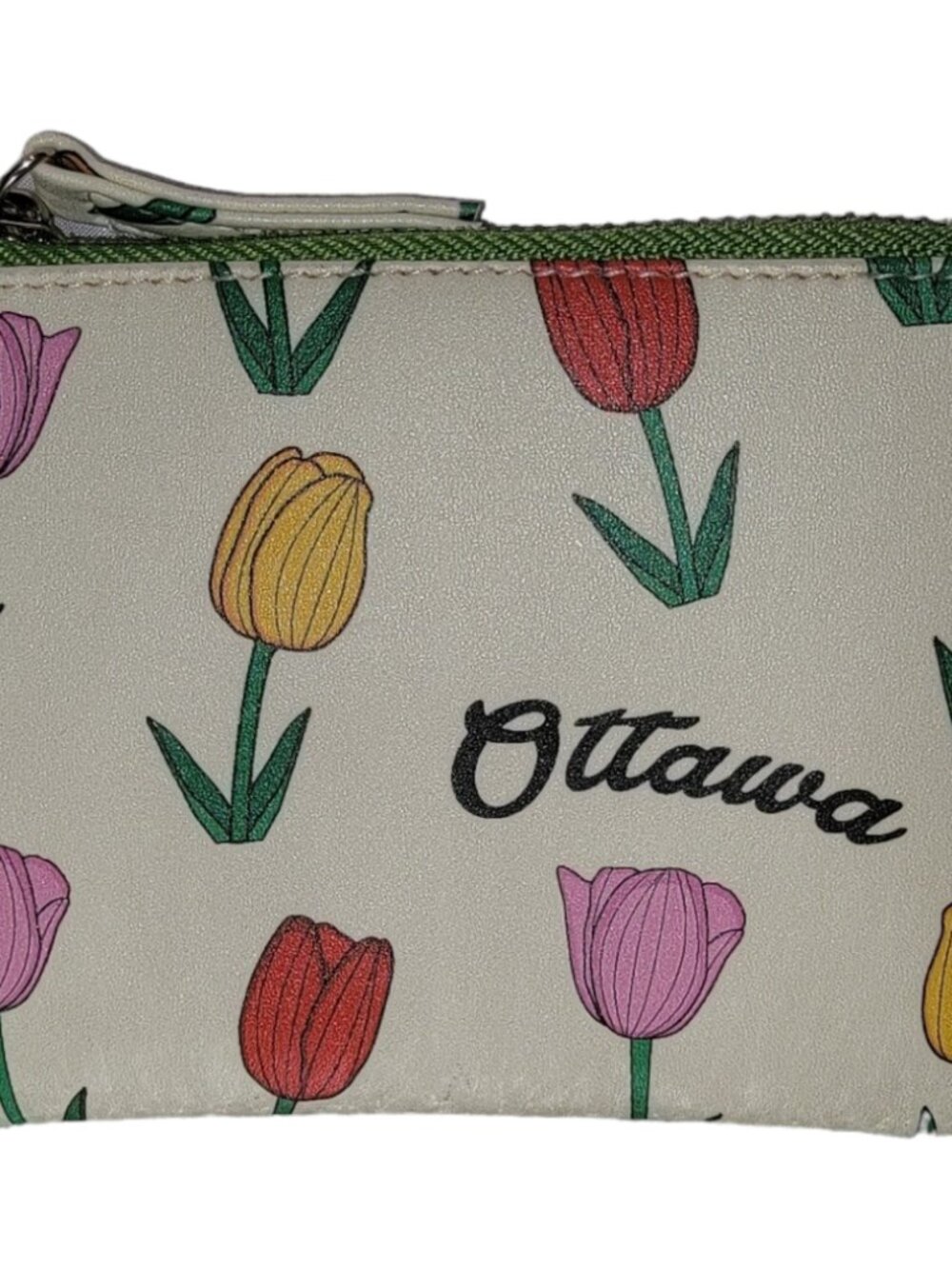 Ottawa Floral Zipper Coin Purse